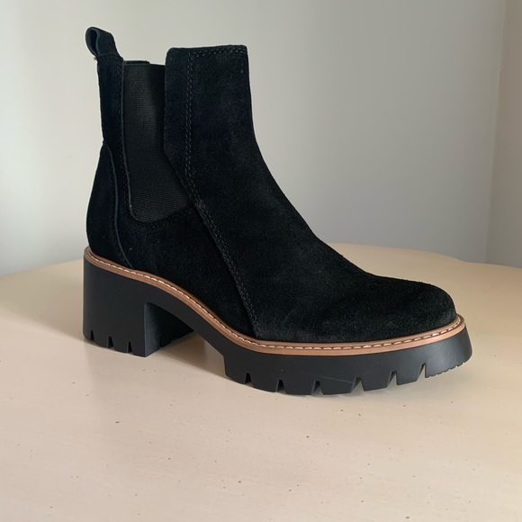 Dolce Vita Halina black suede boot size 9.5 - Picture 1 of 12